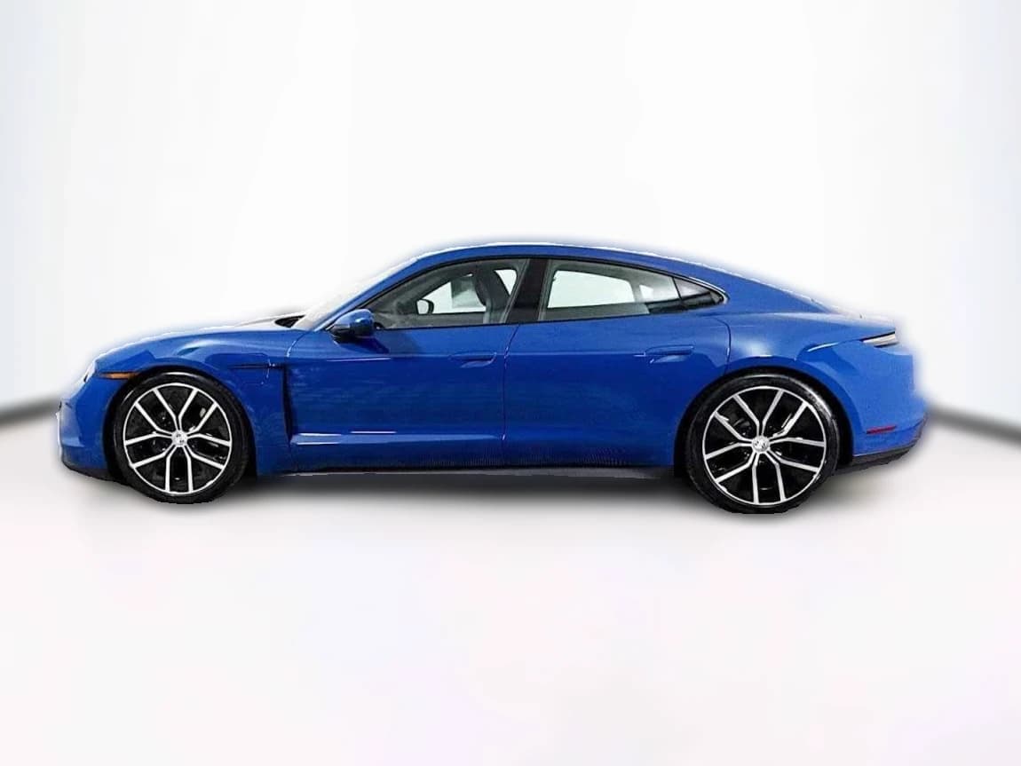 Porsche Taycan 4 AWD 2025 — side view