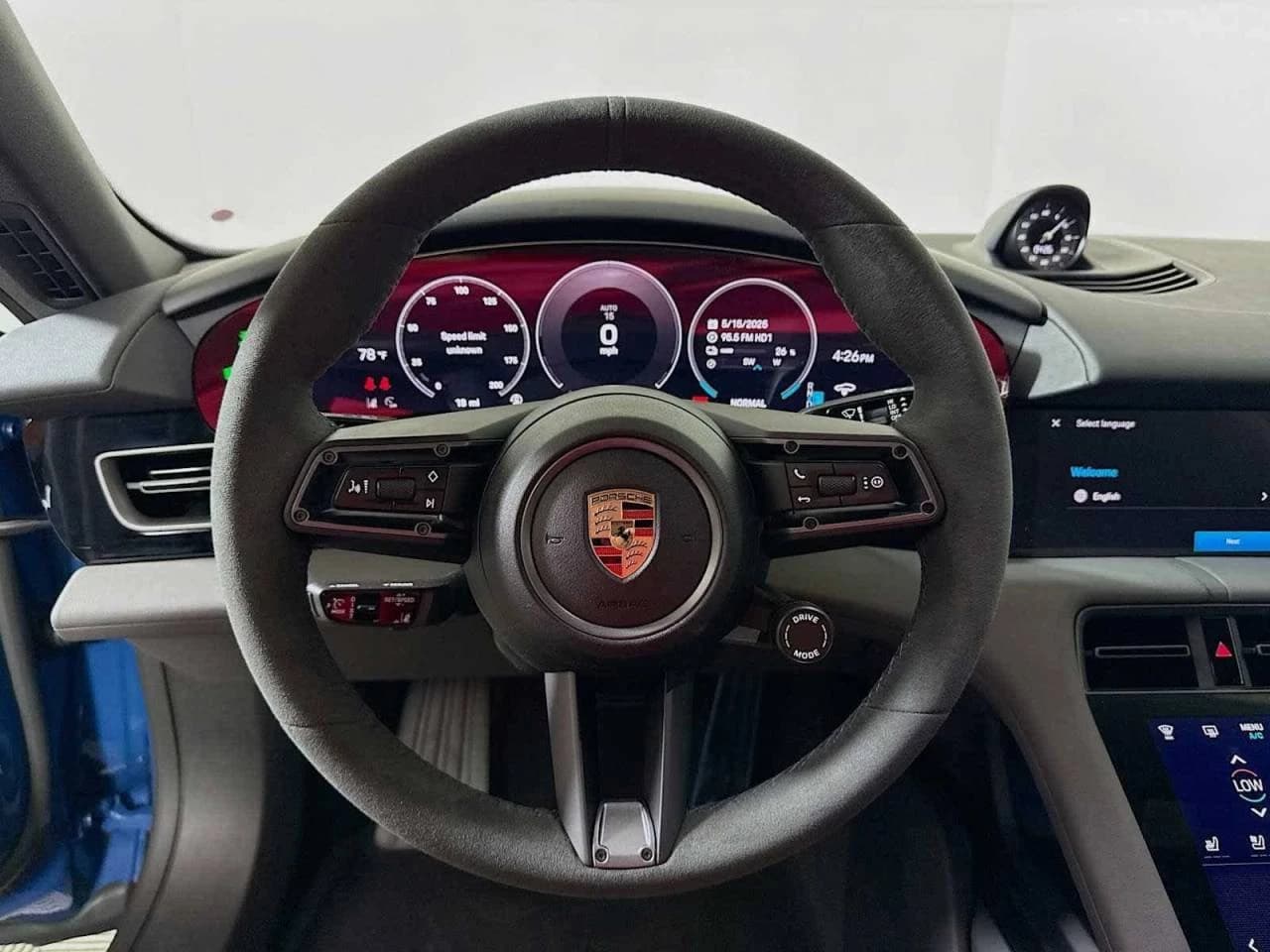 Porsche Taycan 4 AWD 2025 — side view