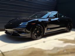 Porsche Taycan 4 Black Edition AWD 2026 — side view