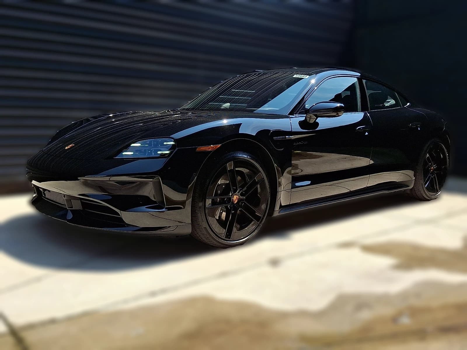 Porsche Taycan 4 Black Edition AWD 2026 — side view