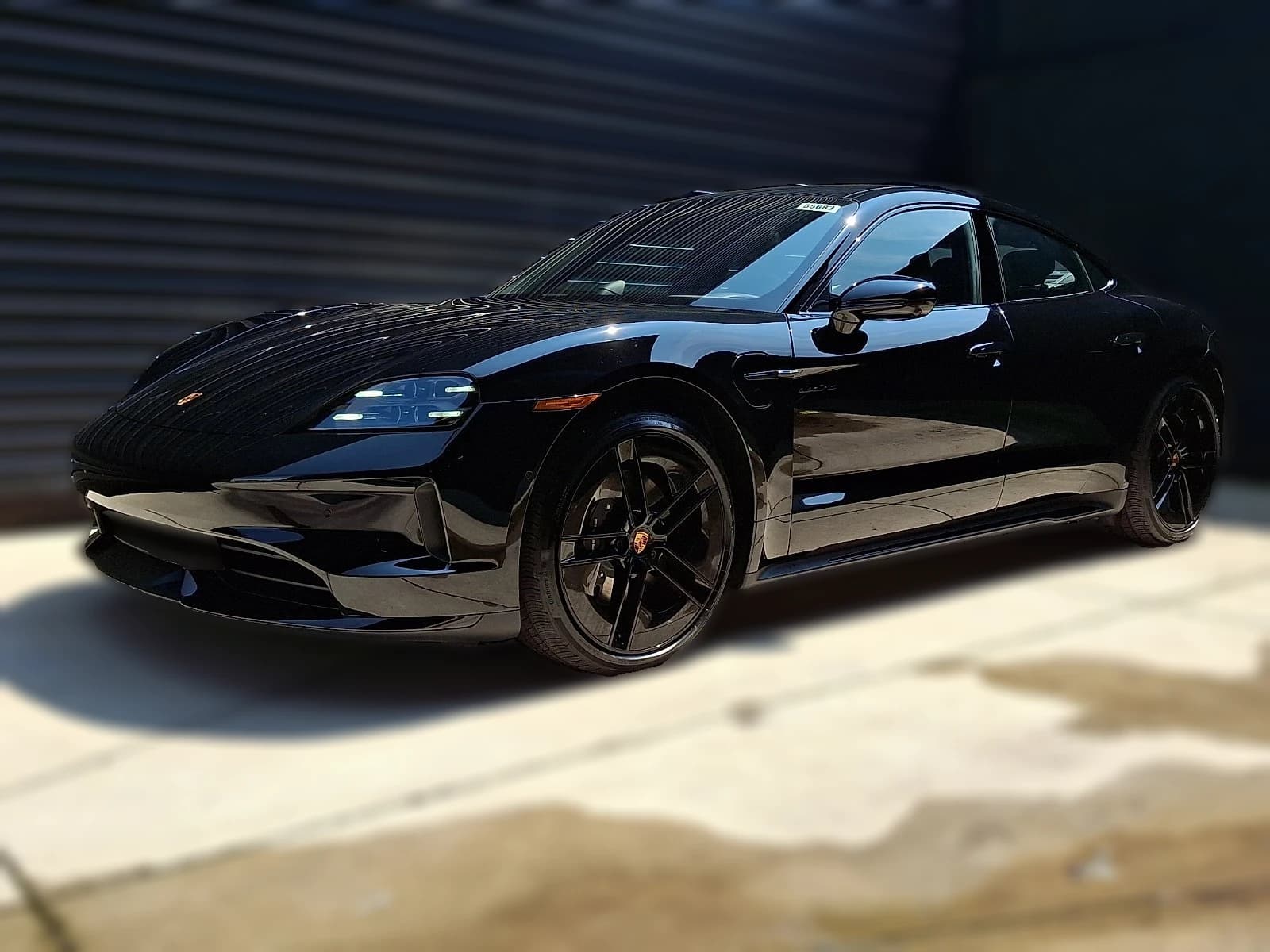 Porsche Taycan 4 Black Edition AWD 2026 — side view