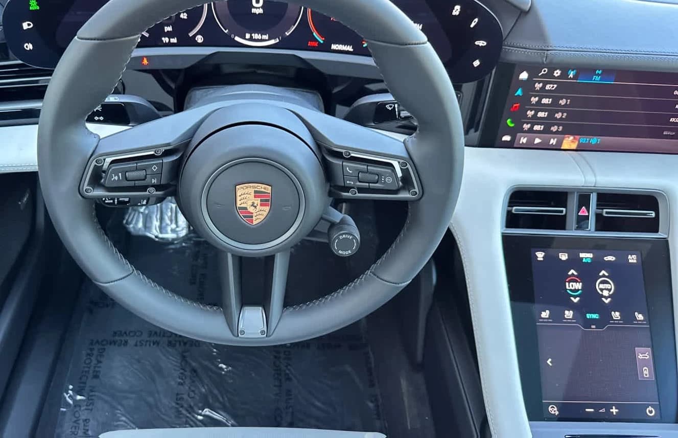 Porsche Taycan 4S AWD 2026 — side view