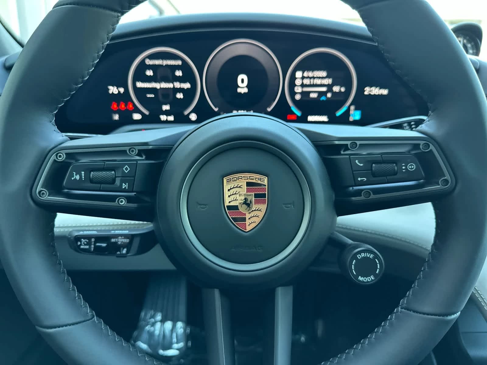 Porsche Taycan 4S AWD 2026 — side view