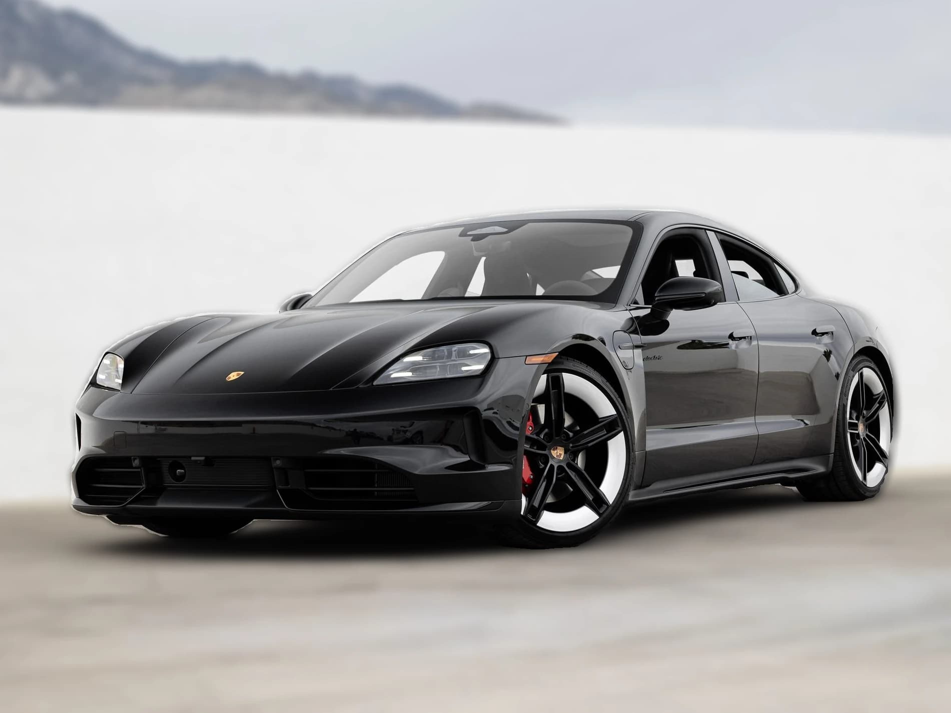 Porsche Taycan 4S AWD 2026 — side view