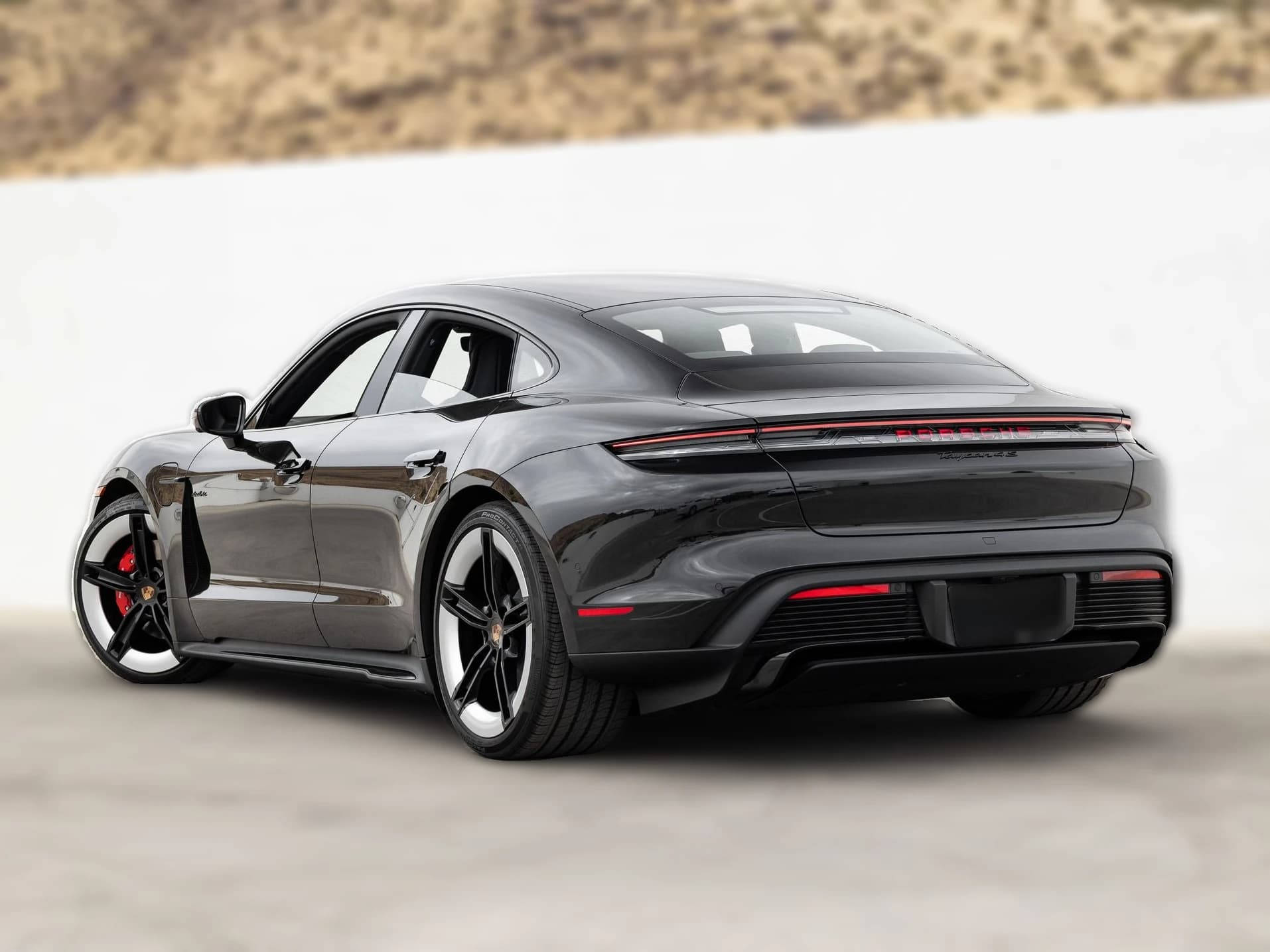 Porsche Taycan 4S AWD 2026 — side view