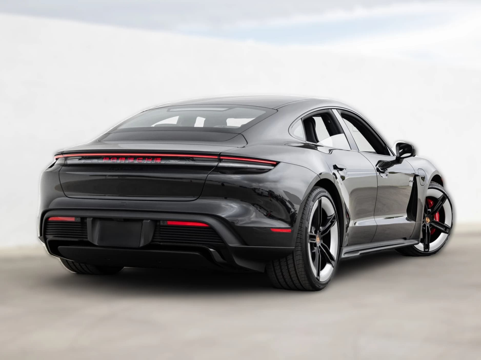 Porsche Taycan 4S AWD 2026 — side view