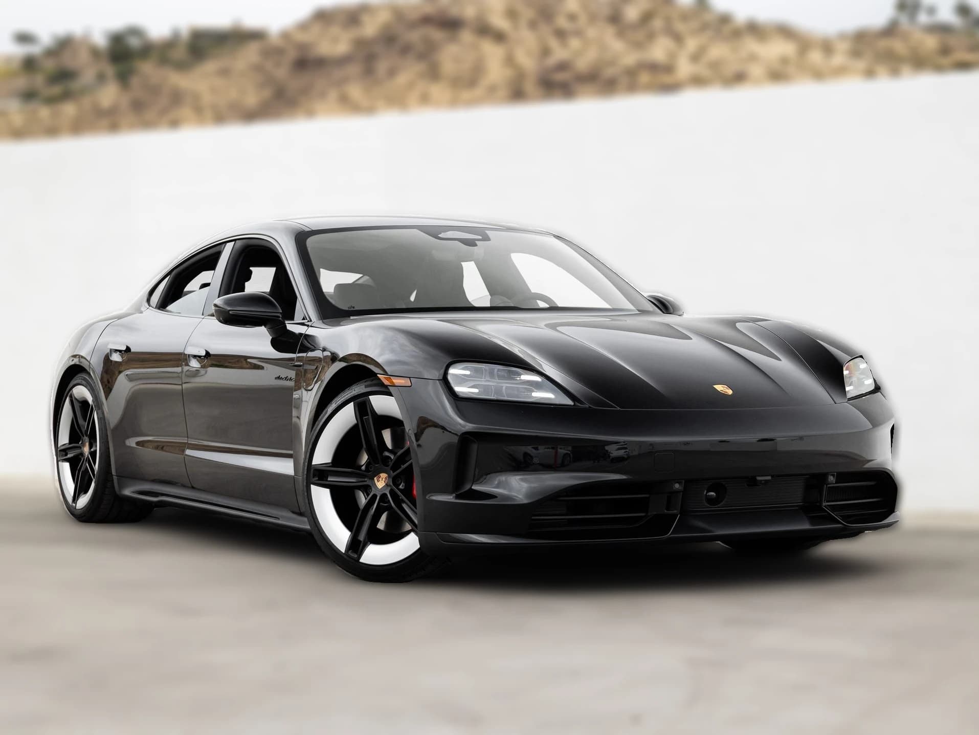 Porsche Taycan 4S AWD 2026 — side view