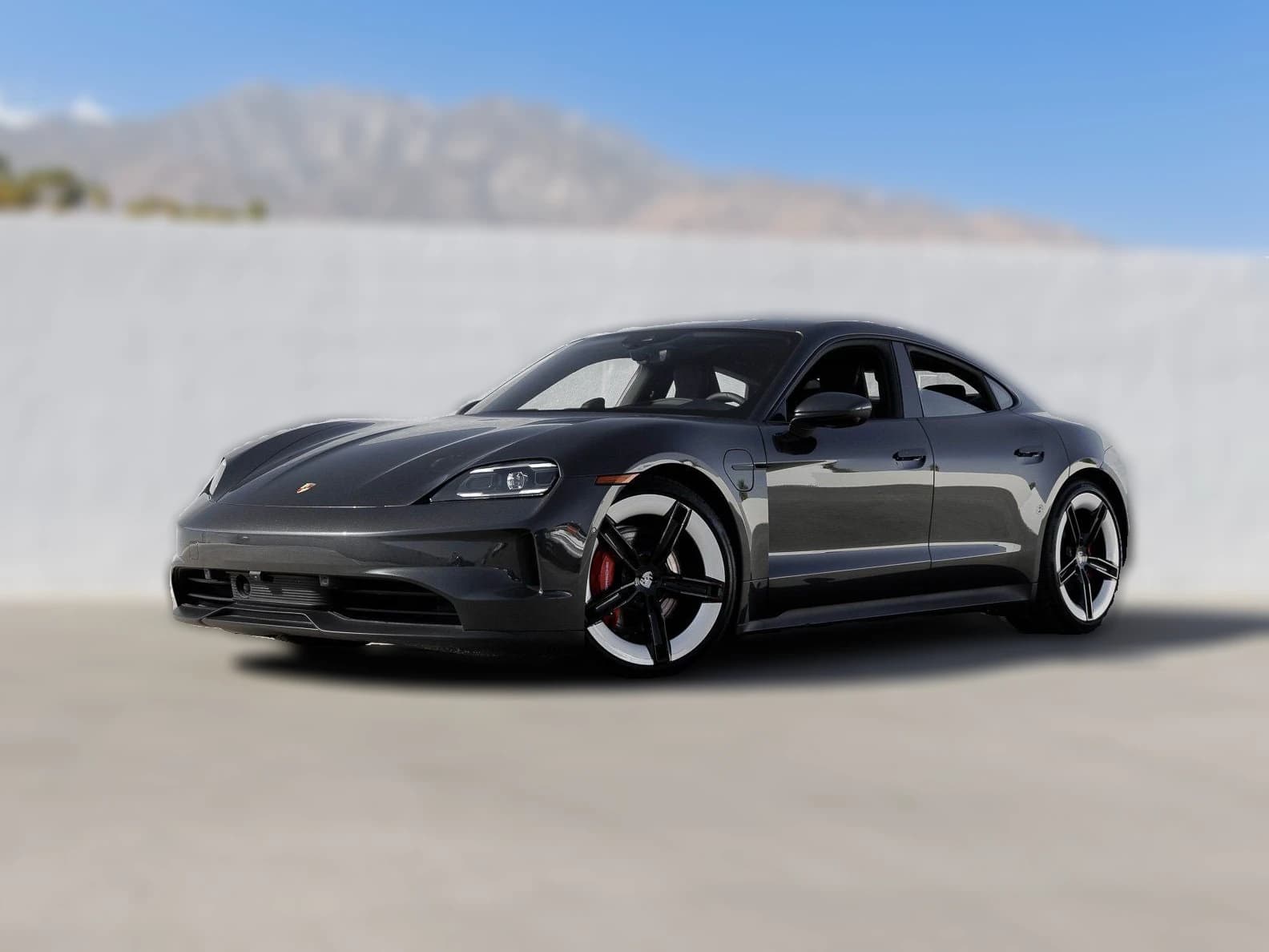 Porsche Taycan 4S AWD 2025 — side view