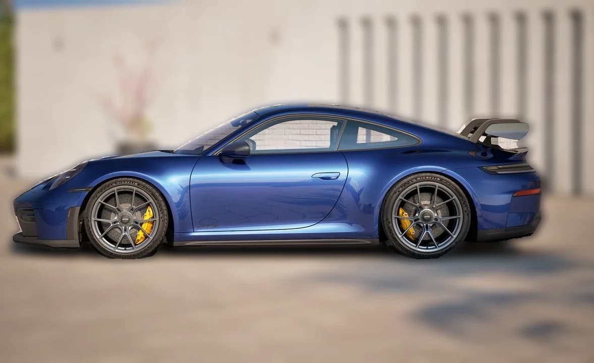 Porsche 911 GT3 Coupe 2027 — side view