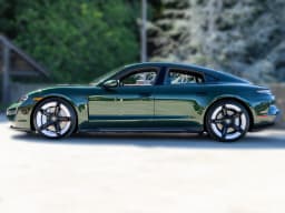 Porsche Taycan Turbo AWD 2026 — side view