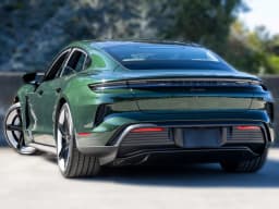 Porsche Taycan Turbo AWD 2026 — side view