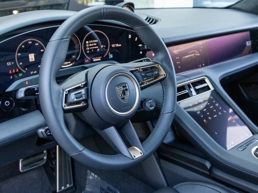 Porsche Taycan Turbo AWD 2026 — side view