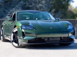 Porsche Taycan Turbo AWD 2026 — side view