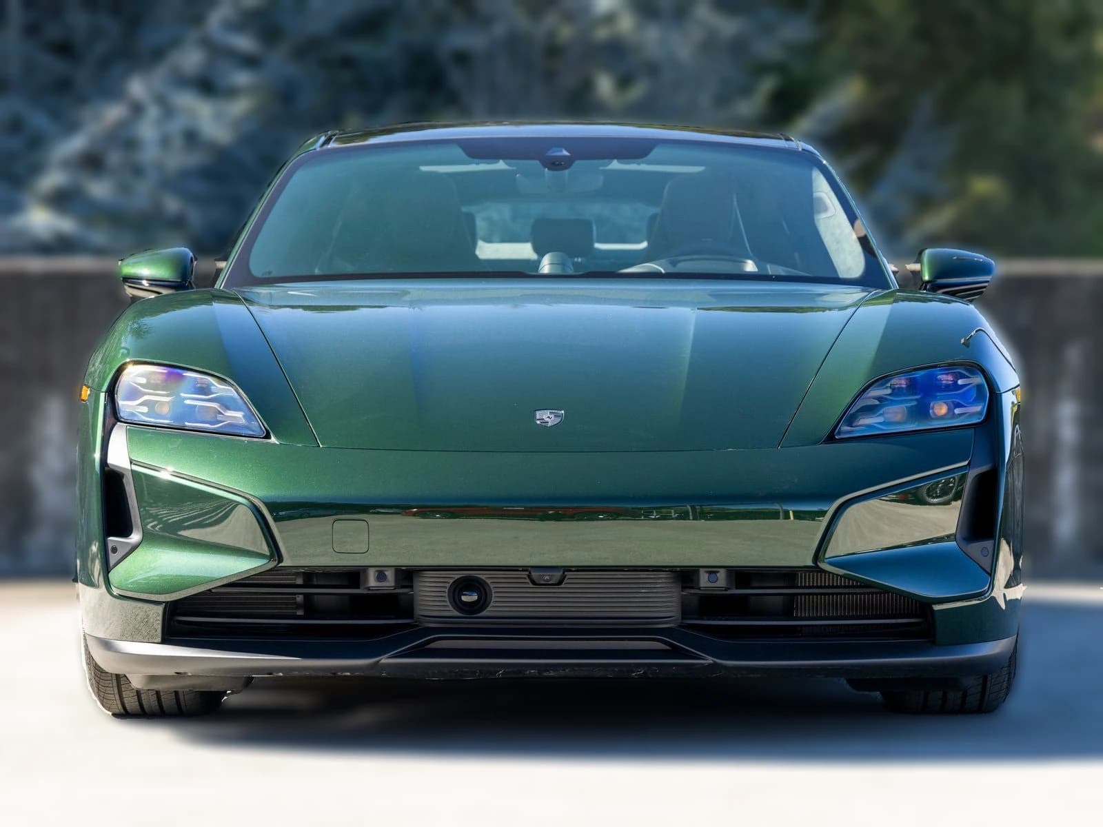 Porsche Taycan Turbo AWD 2026 — side view