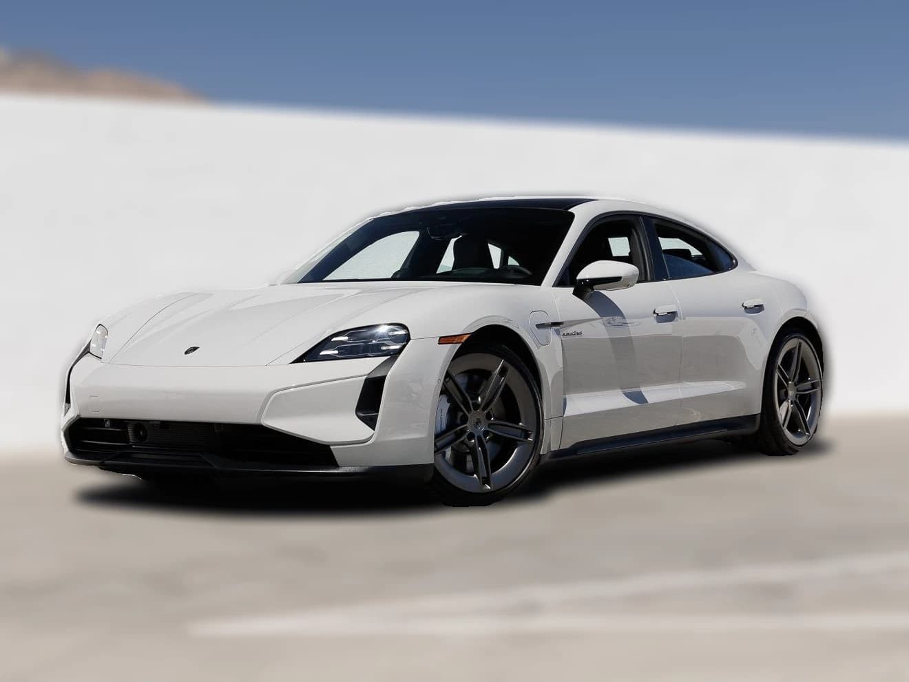 Porsche Taycan Turbo AWD 2025 — side view