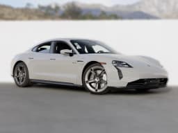 Porsche Taycan Turbo AWD 2025 — side view