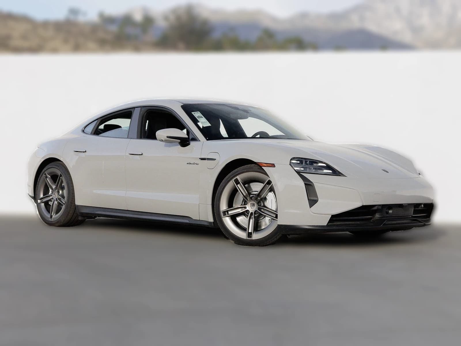 Porsche Taycan Turbo AWD 2025 — side view