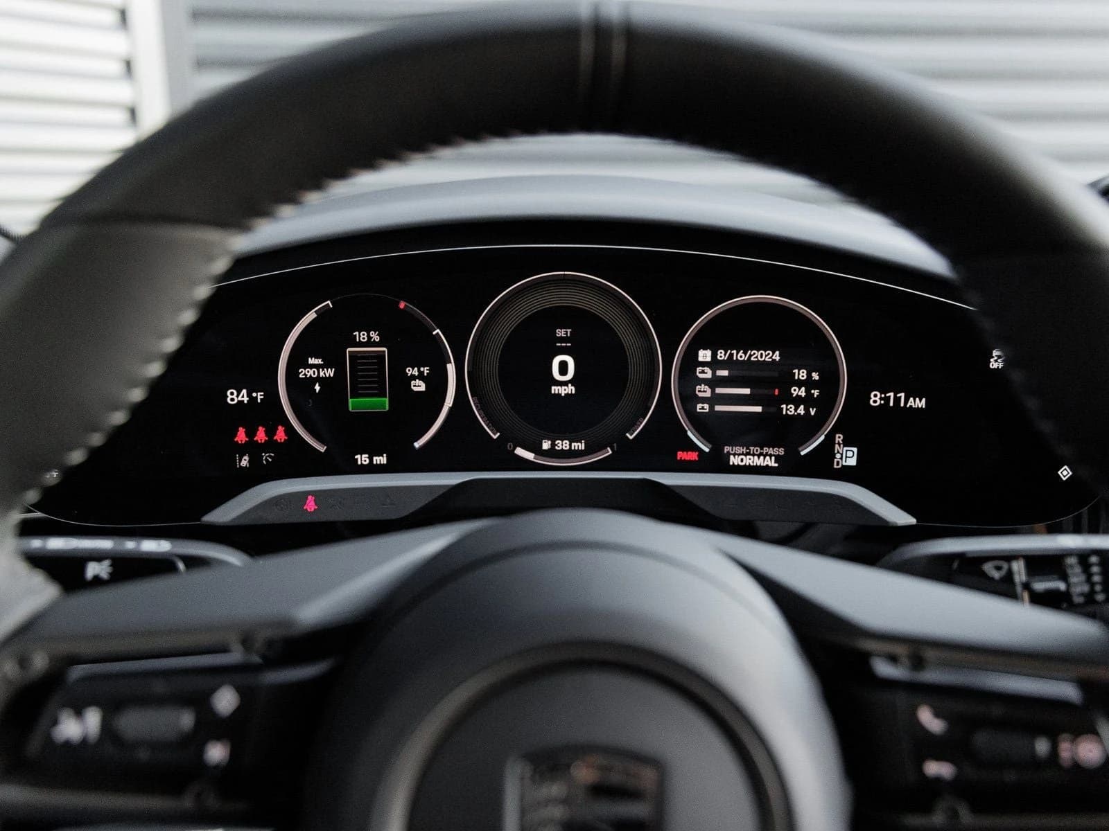 Porsche Taycan Turbo AWD 2025 — side view