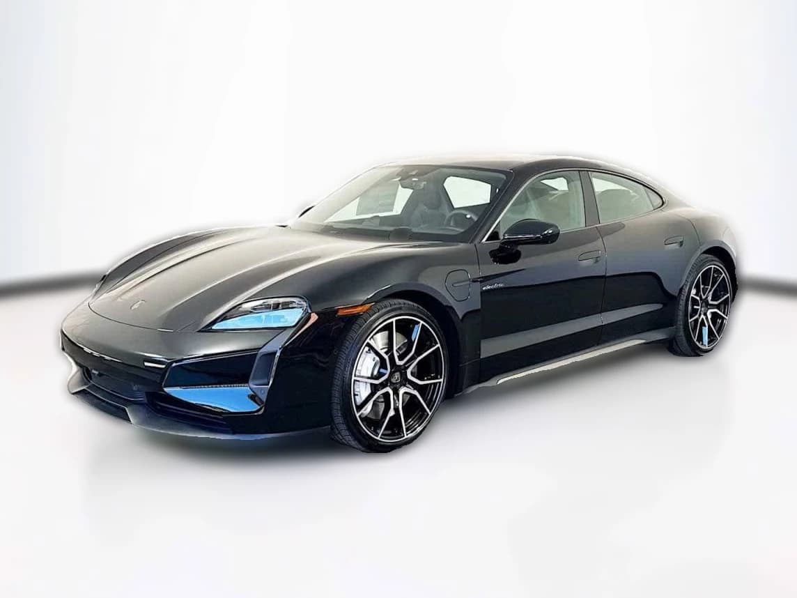 Porsche Taycan Turbo AWD 2026 — side view