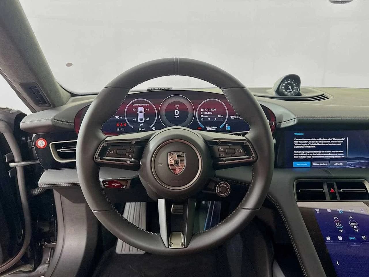 Porsche Taycan Turbo AWD 2026 — side view