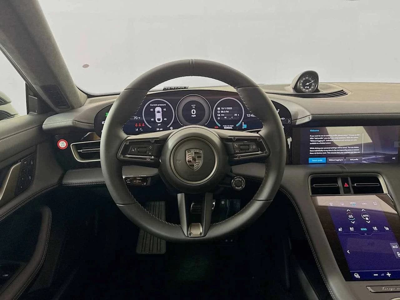 Porsche Taycan Turbo AWD 2026 — side view