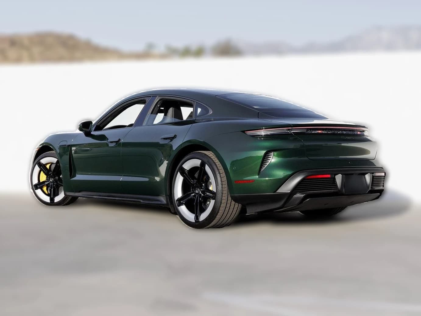 Porsche Taycan Turbo S AWD 2025 — side view
