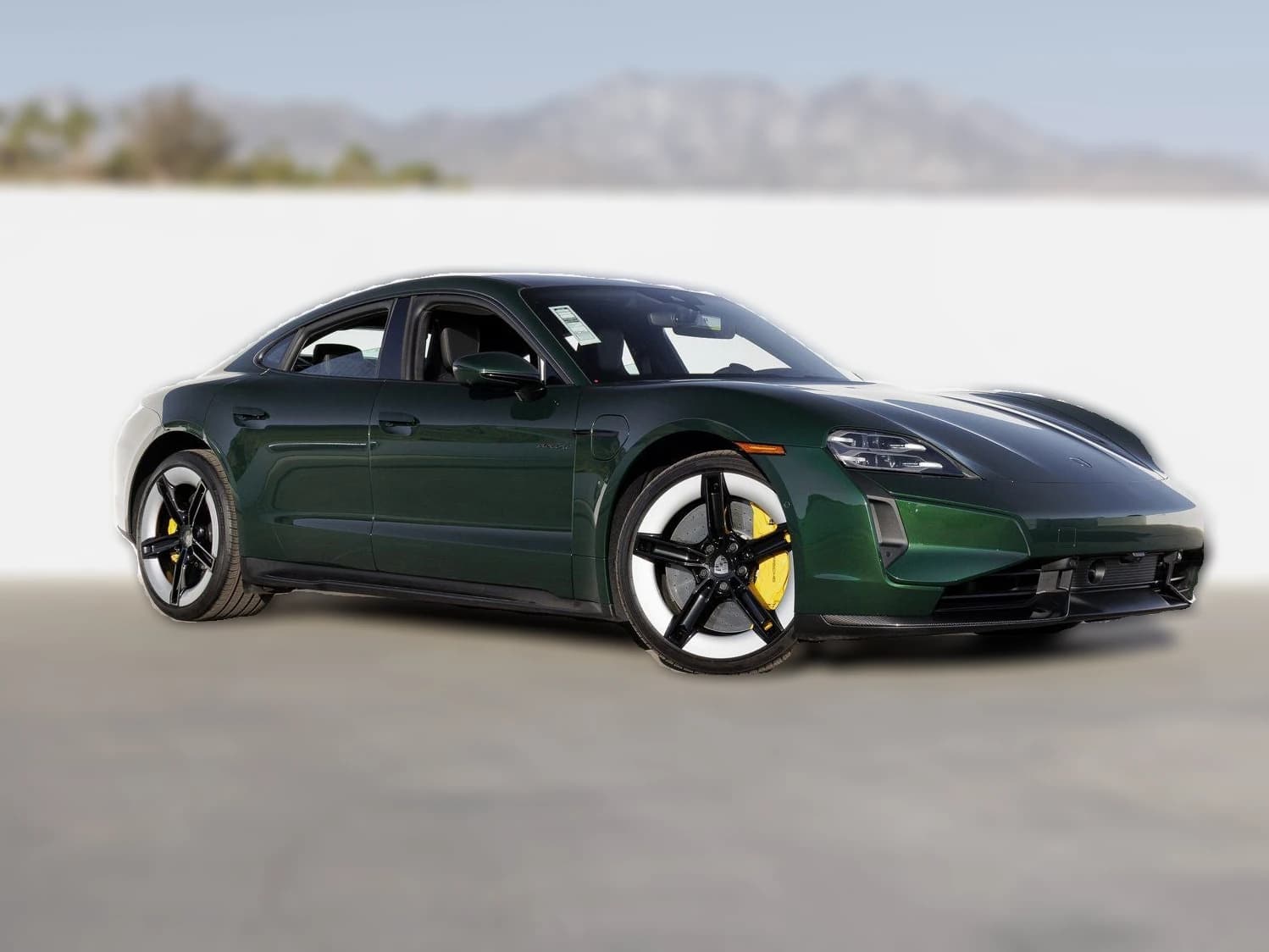 Porsche Taycan Turbo S AWD 2025 — side view