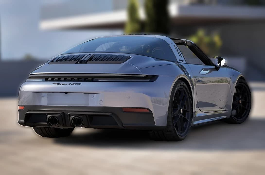 Porsche 911 4 GTS Targa 2027 — side view
