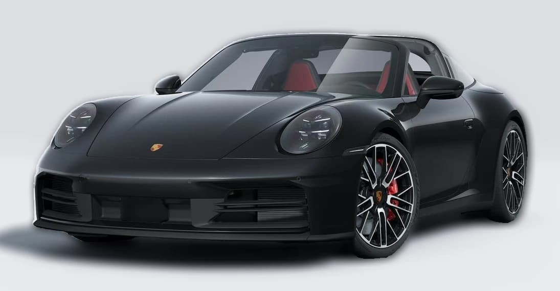 Porsche 911 4S Targa 2026 — side view