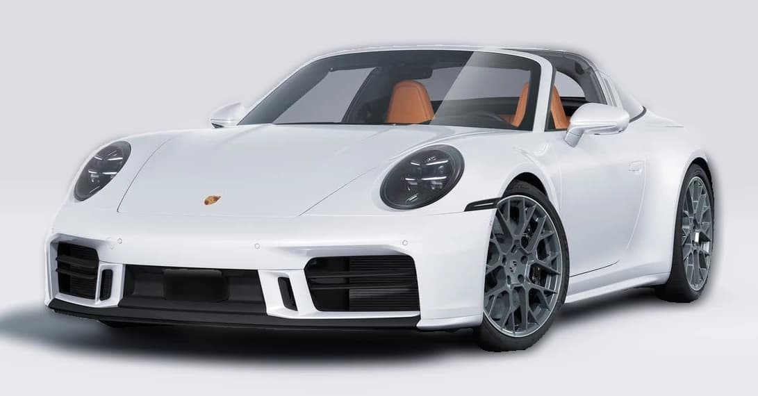 Porsche 911 4S Targa 2026 — side view