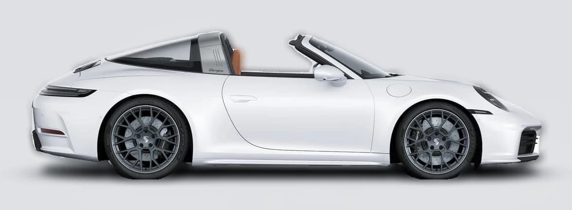 Porsche 911 4S Targa 2026 — side view