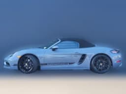 Porsche 718 Boxster Style Edition Roadster 2025 — side view