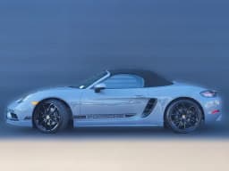 Porsche 718 Boxster Style Edition Roadster 2025 — side view