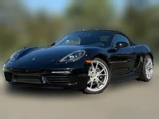 Porsche 718 Boxster Base Roadster 2025 — side view