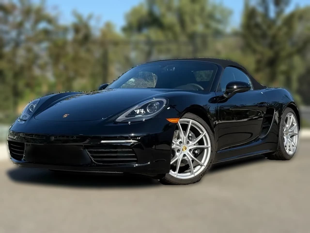 Porsche 718 Boxster Base Roadster 2025 — side view
