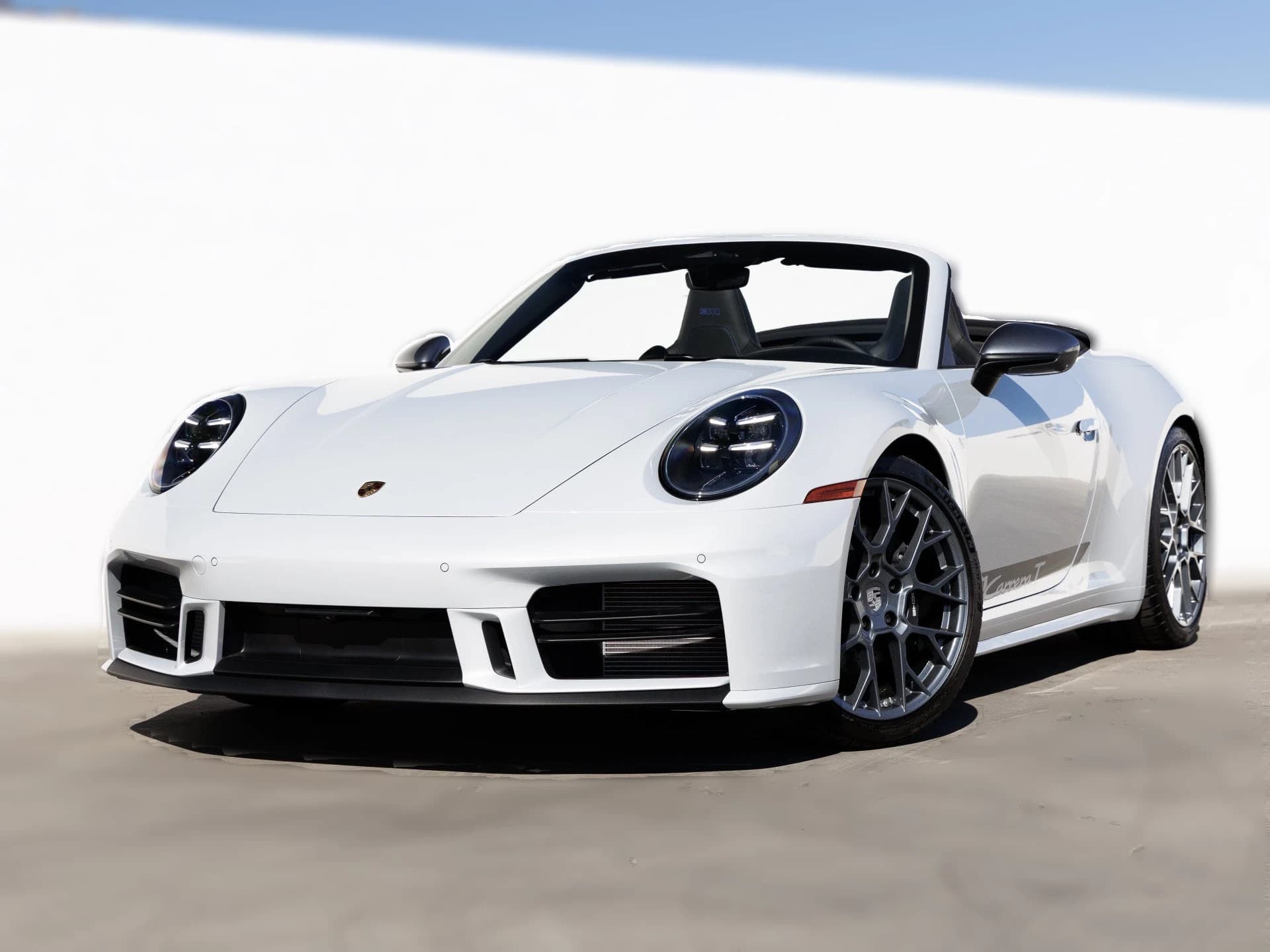 Porsche 911 Carrera T Cabriolet 2026 — side view