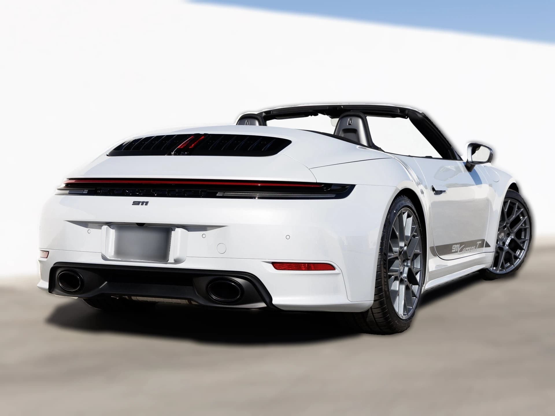 Porsche 911 Carrera T Cabriolet 2026 — side view
