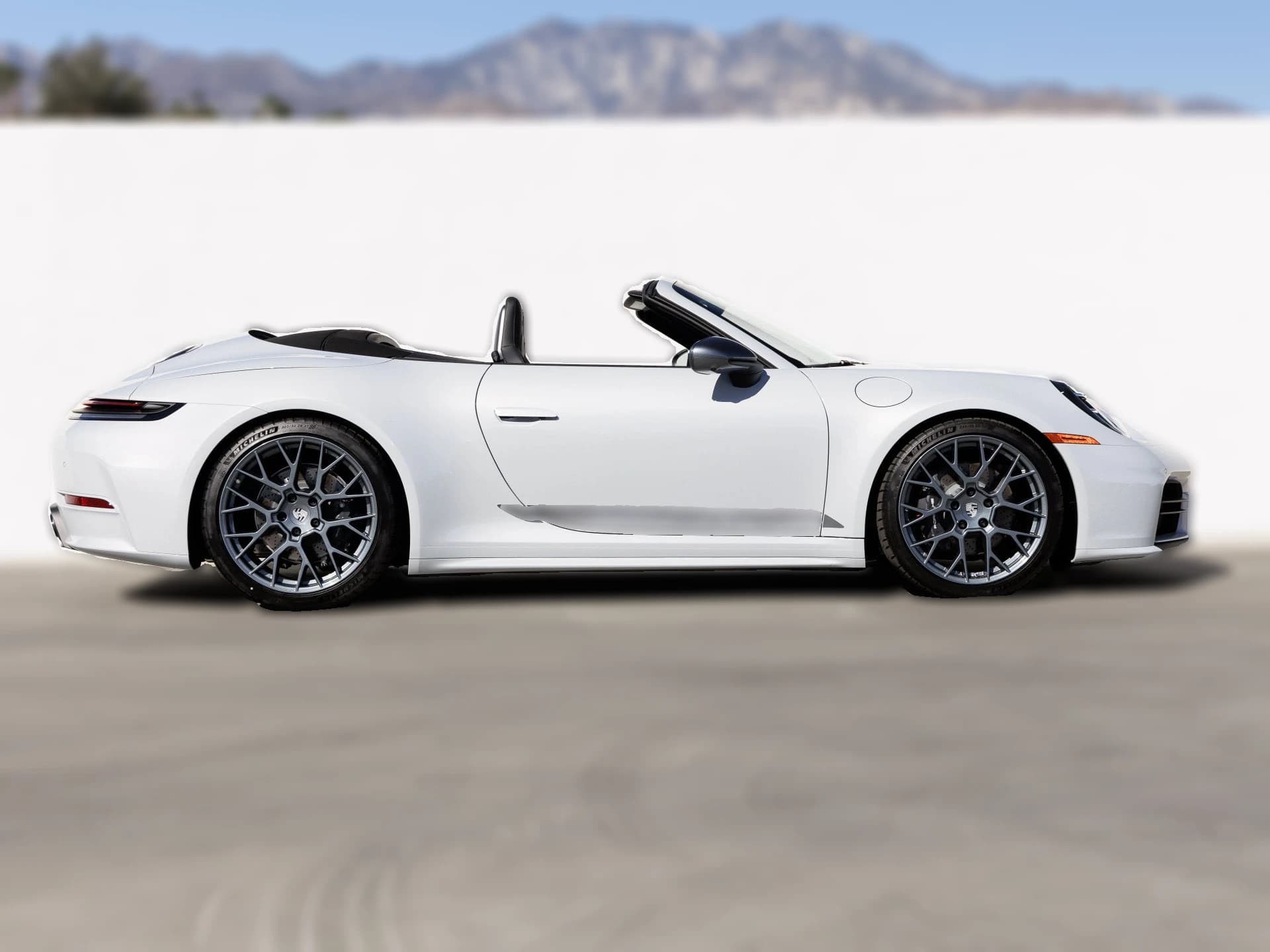 Porsche 911 Carrera T Cabriolet 2026 — side view