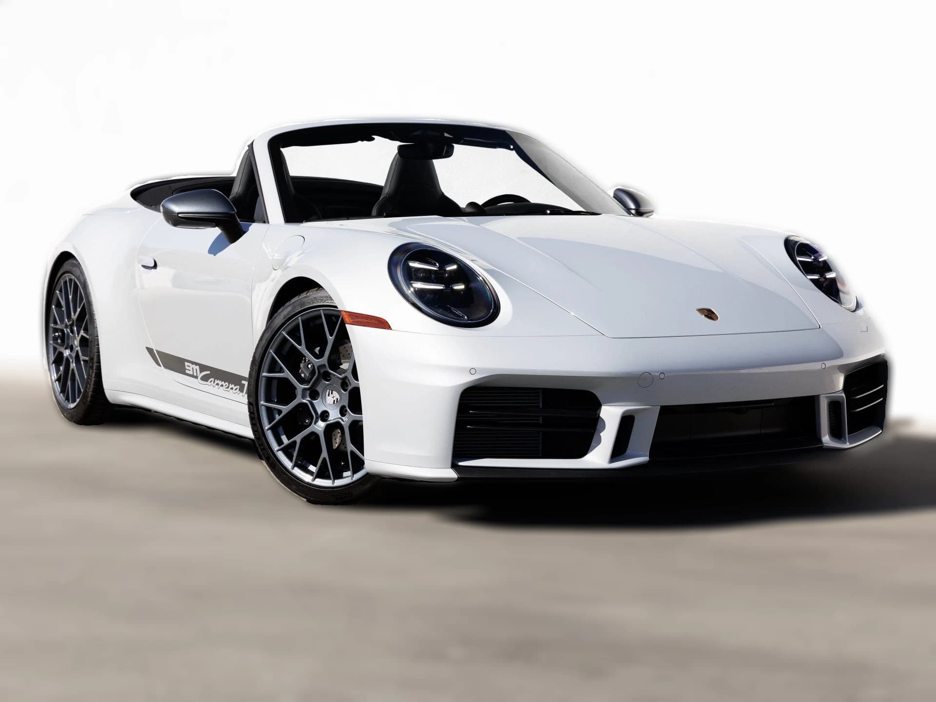 Porsche 911 Carrera T Cabriolet 2026 — side view