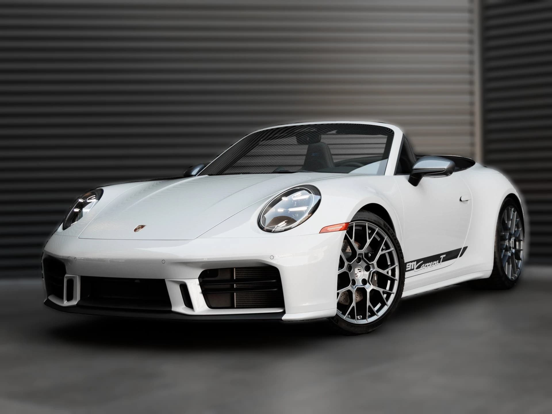 Porsche 911 Carrera T Cabriolet 2026 — side view