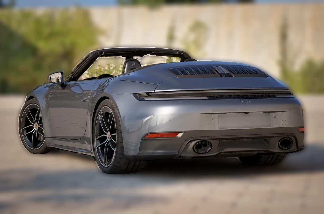Porsche 911 Carrera T Cabriolet 2027 — side view