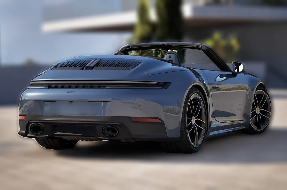 Porsche 911 Carrera T Cabriolet 2027 — side view