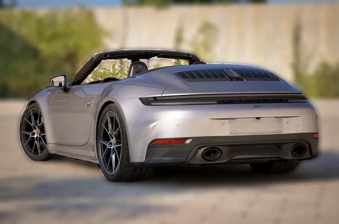 Porsche 911 Carrera T Cabriolet 2027 — side view