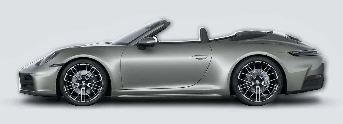 Porsche 911 Carrera Cabriolet 2026 — side view