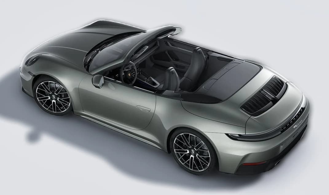 Porsche 911 Carrera Cabriolet 2026 — side view