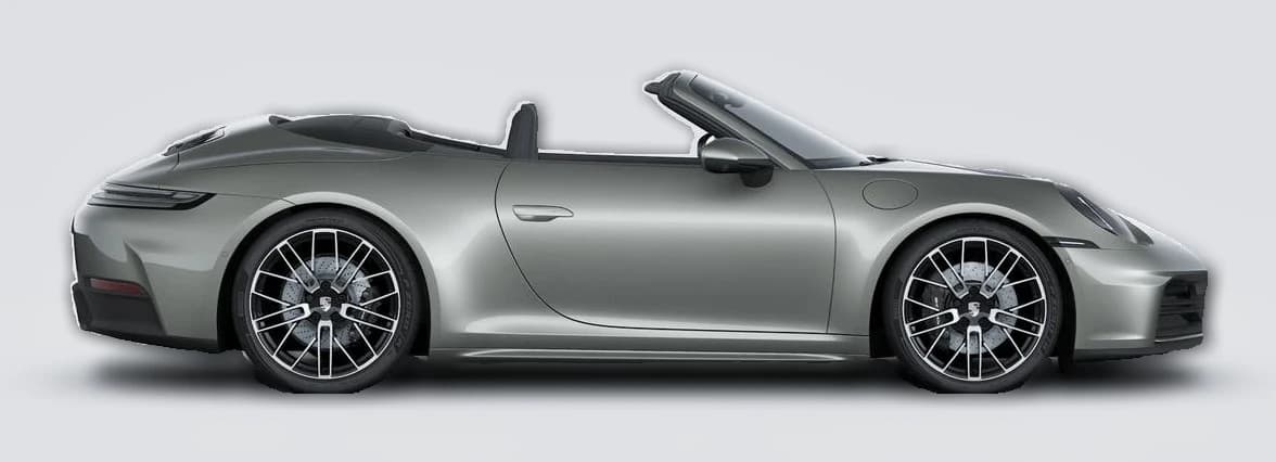 Porsche 911 Carrera Cabriolet 2026 — side view