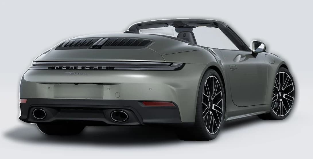 Porsche 911 Carrera Cabriolet 2026 — side view