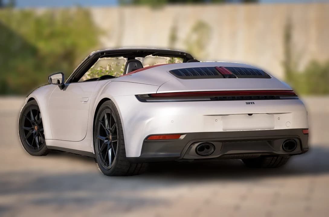 Porsche 911 Carrera T Cabriolet 2027 — side view