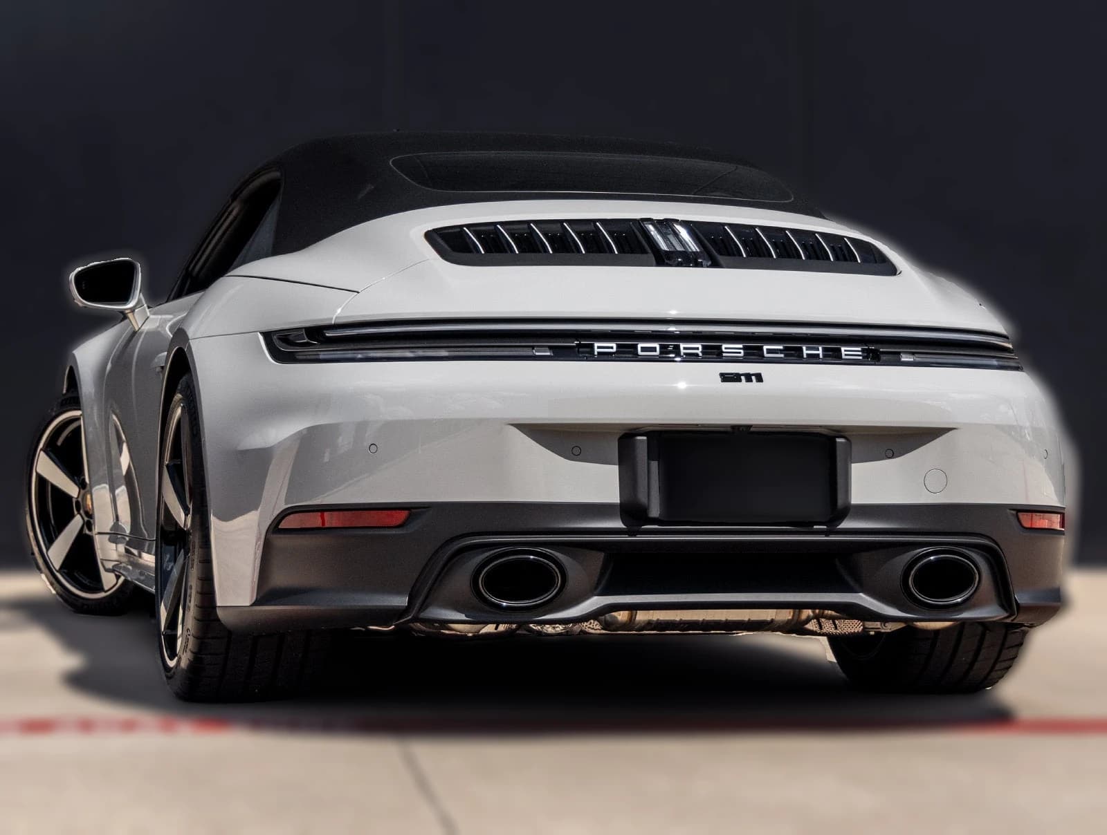 Porsche 911 Carrera Cabriolet 2026 — side view