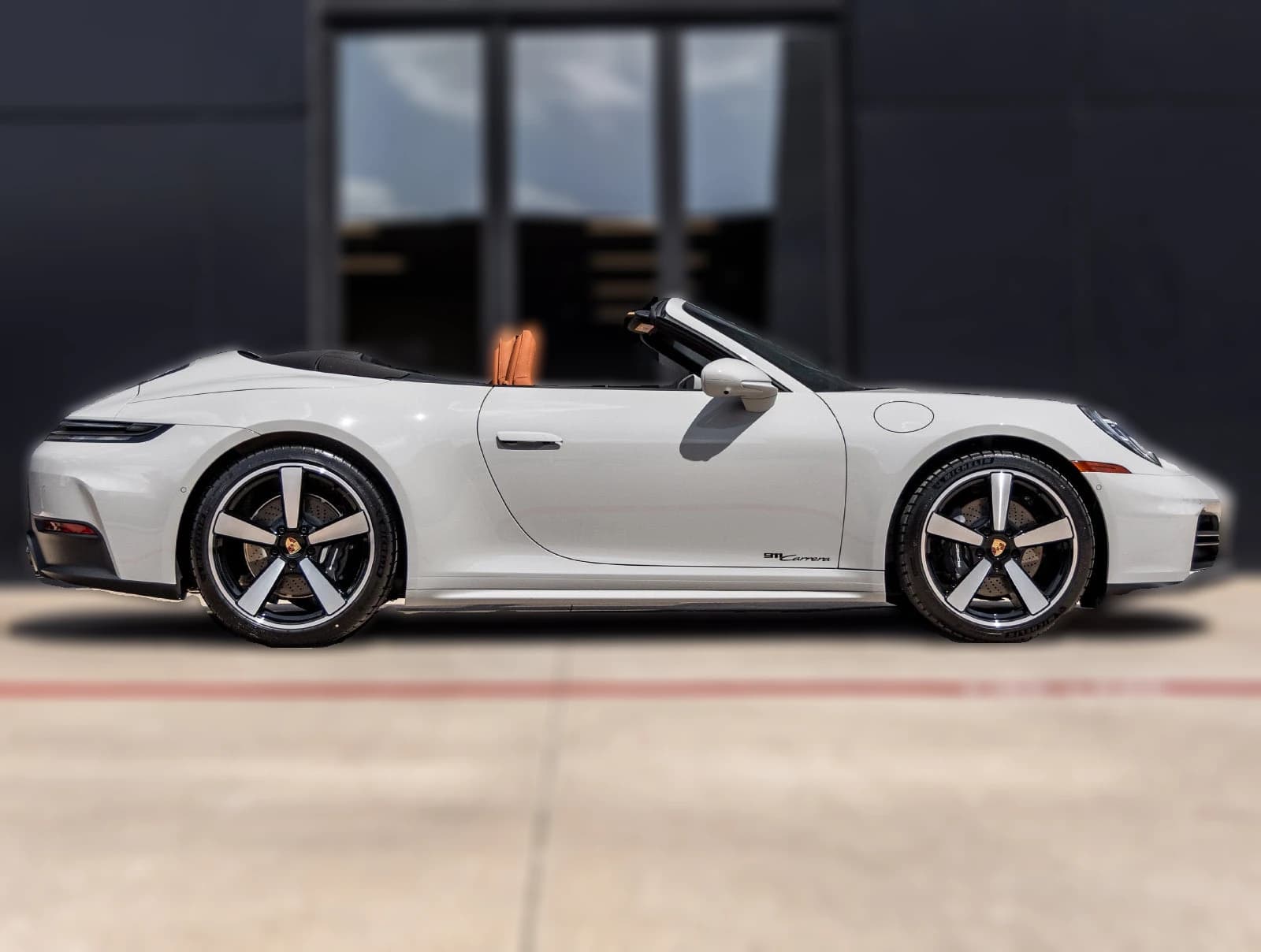 Porsche 911 Carrera Cabriolet 2026 — side view